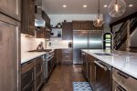 You`ll love cooking in this gourmet kitchen with gas range, and double oven 